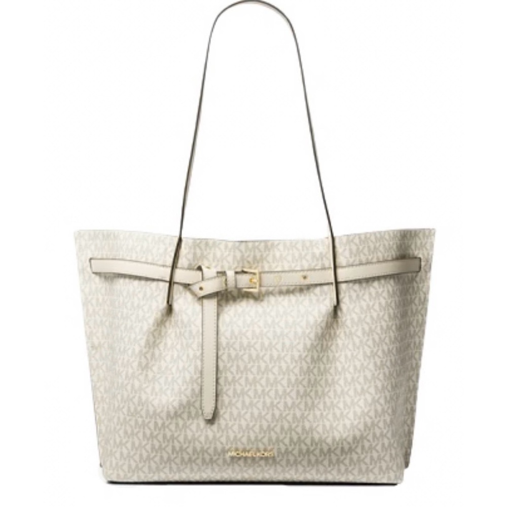 Michael Kors Signature Cream Tote